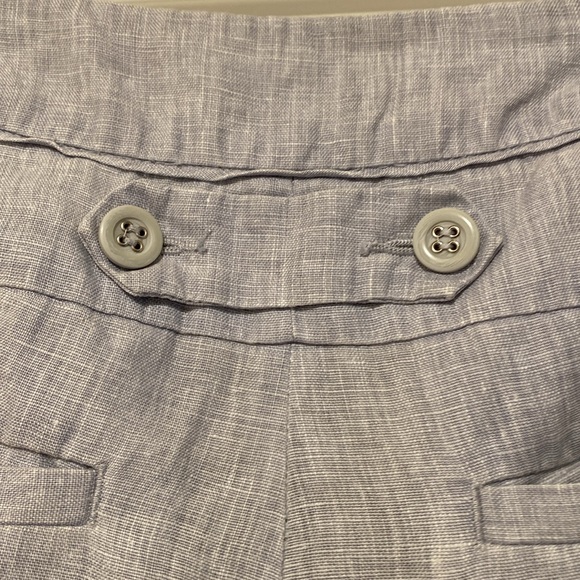 Anthropologie Elevenses Wide Leg Linen Pants Size 4 - Picture 4 of 11